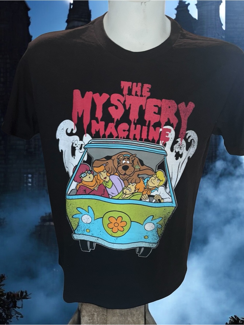 Scooby-Doo The Mystery Machine Graphic Tee - Black Men’s L